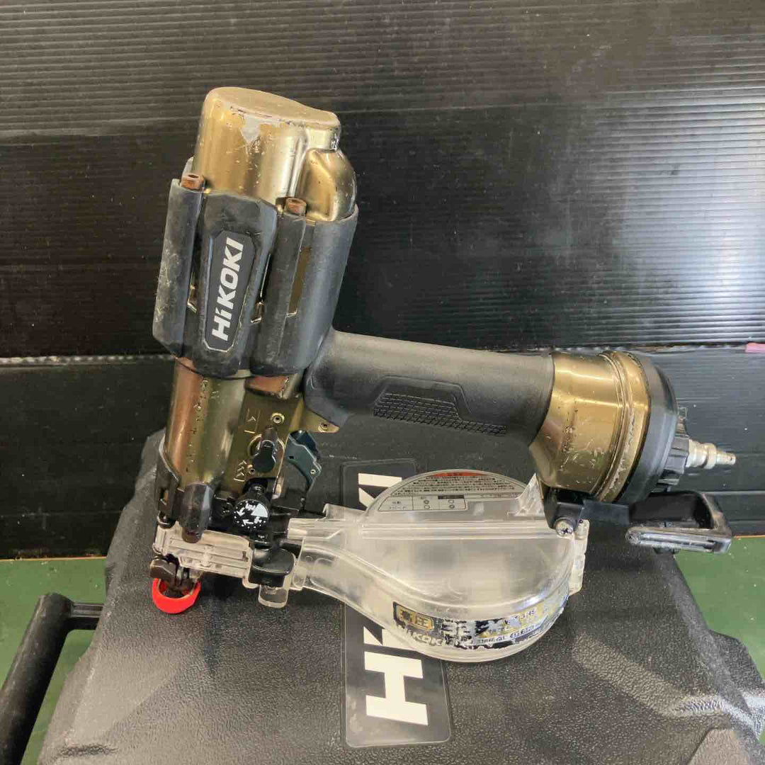 【中古品】★ハイコーキ(HIKOKI ※旧:日立工機) 高圧エアネジ打ち機 WF3HS　本体＋ケース【戸田店】