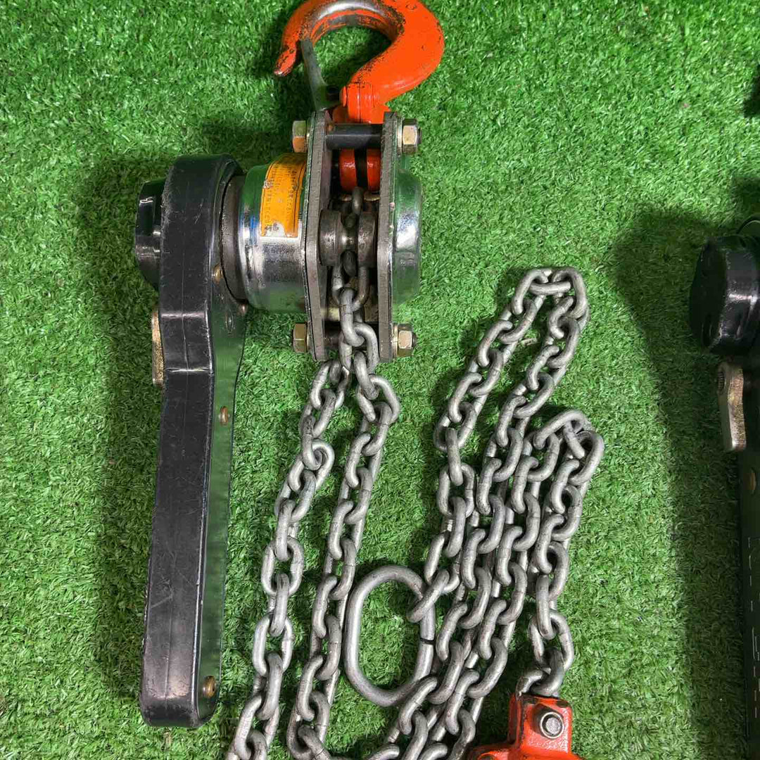 【中古品】 NITCHI　ポケットレバー　250kg ２本セット 【藤沢店】