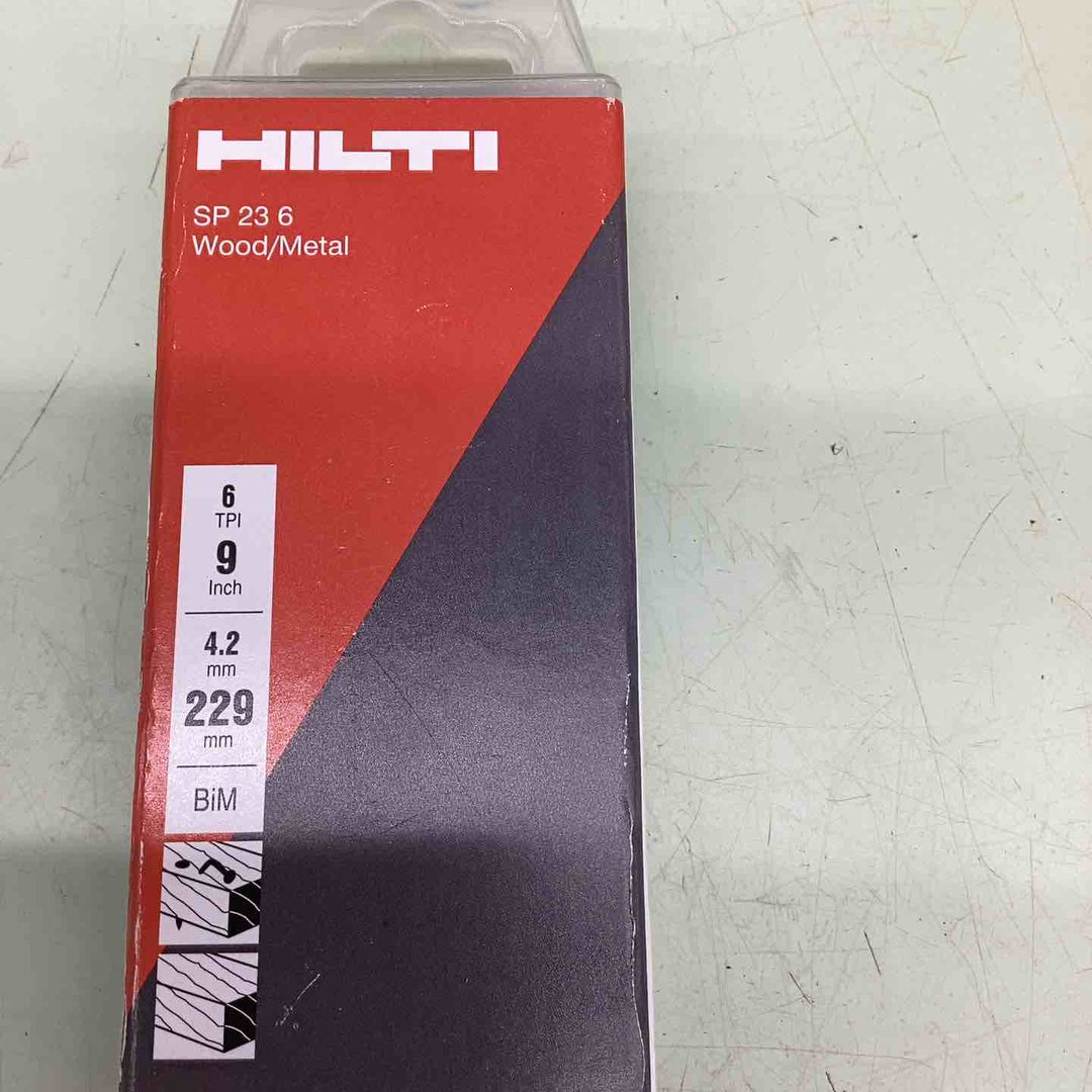 HILTI ヒルティ SP 23 6W/M 35枚 セーバーソー レシプロソー ブレード 229㎜ 替刃 ホワイト 消耗品 【越谷店】