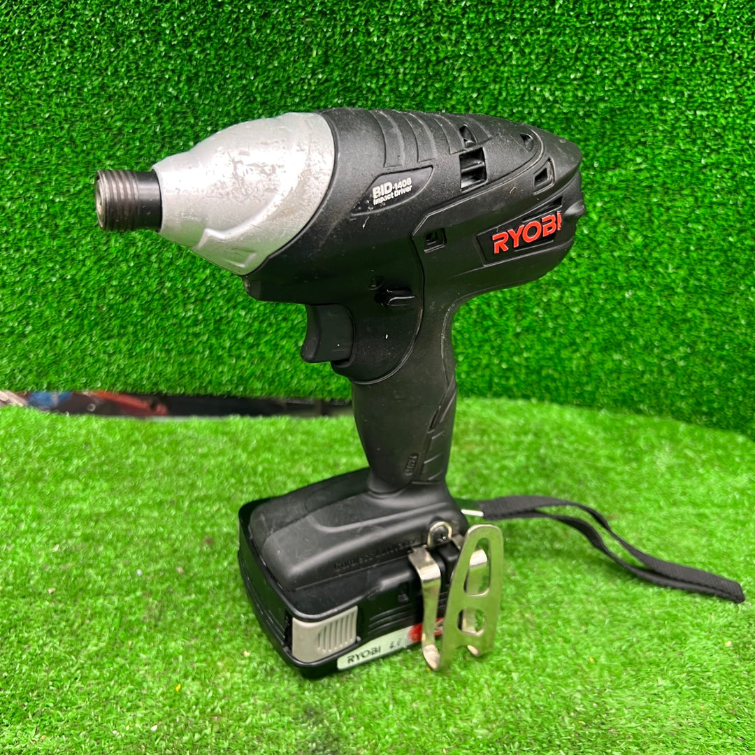 RYOBI 14.4Vインパクトドライバー BID-1406 ケース、充電器、バッテリx1個付き【桶川店】