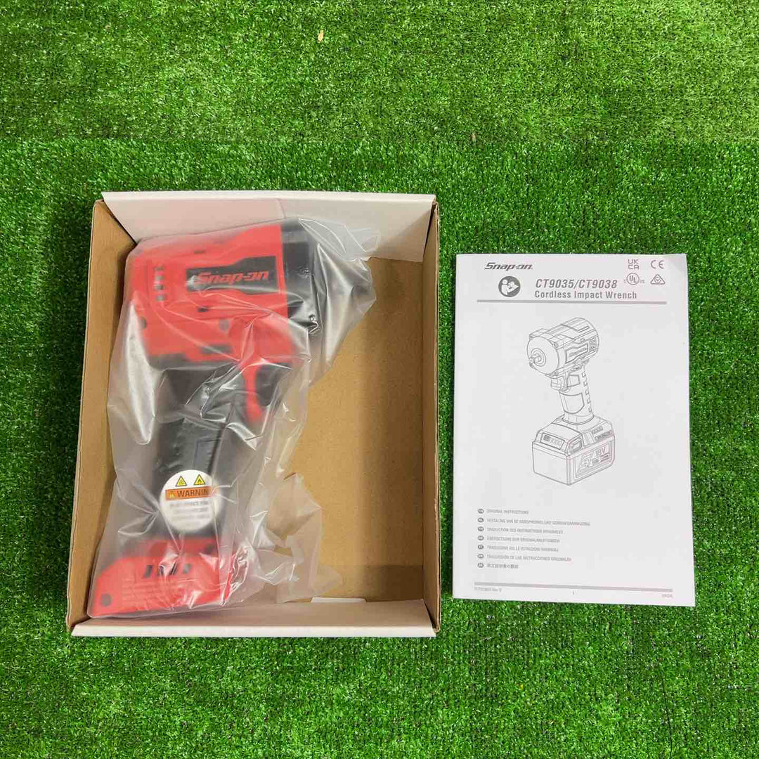 スナップオン/Snap-on 1/2sq コードレスインパクトレンチ CT9035KDB レッド 本体のみ【桶川店】