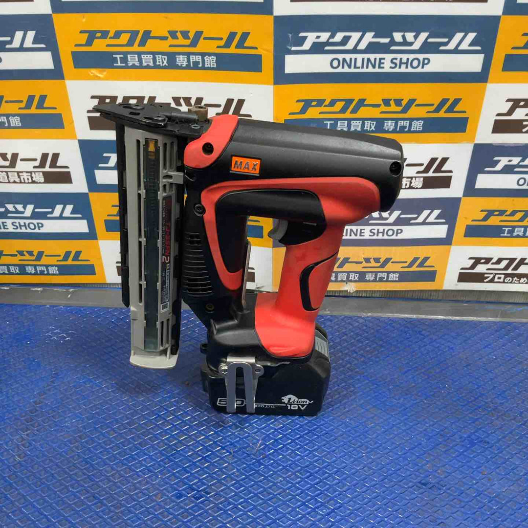 ★マックス(MAX) コードレスフィニッシュネイラ TJ-35FN2-BC/1850A【草加店】