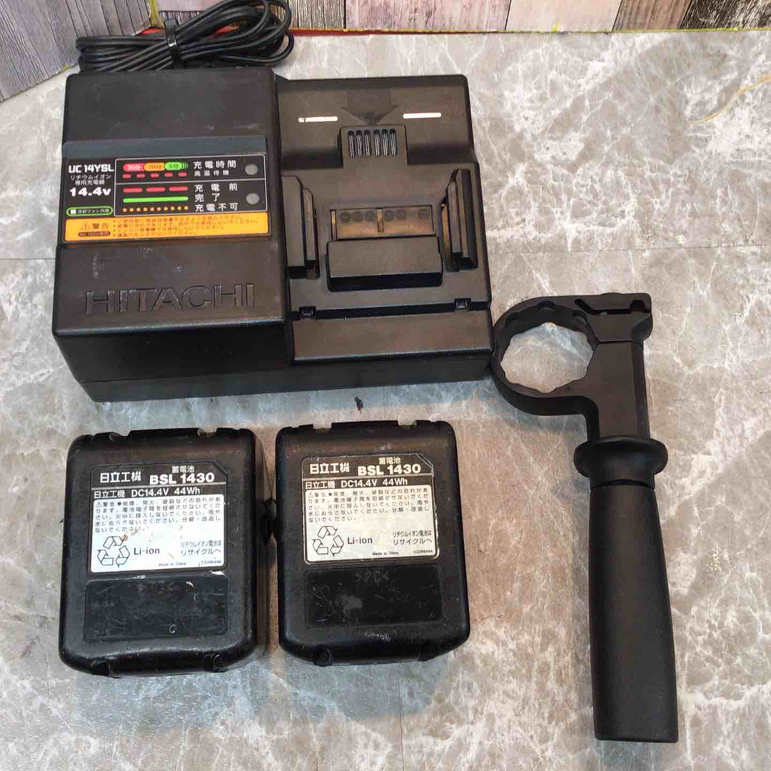 ★ハイコーキ(HIKOKI ※旧:日立工機) コードレスハンマドリル DH14DSL(2SLCK)【八潮店】