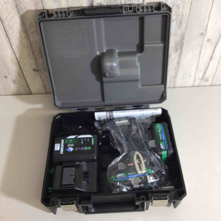 ★ハイコーキ(HIKOKI ※旧:日立工機) コードレスインパクトドライバ ストロングブラック WH36DD(2XHBSZ) 黒 ブラック【戸田店】
