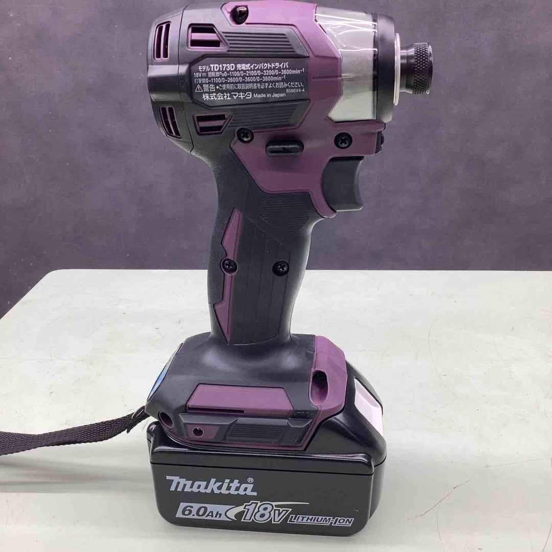 ★マキタ(makita) コードレスインパクトドライバー TD173DGXAP【越谷店】