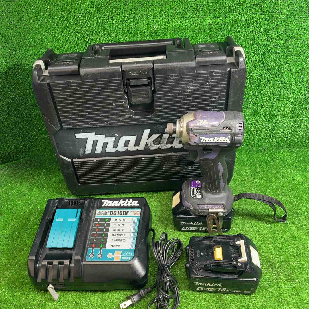 【中古品】 マキタ コードレスインパクトドライバ TD171DRGX 紫 【藤沢店】