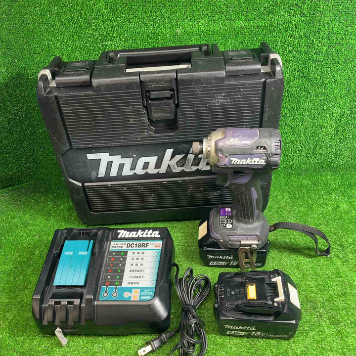 【中古品】 マキタ コードレスインパクトドライバ TD171DRGX 紫 【藤沢店】