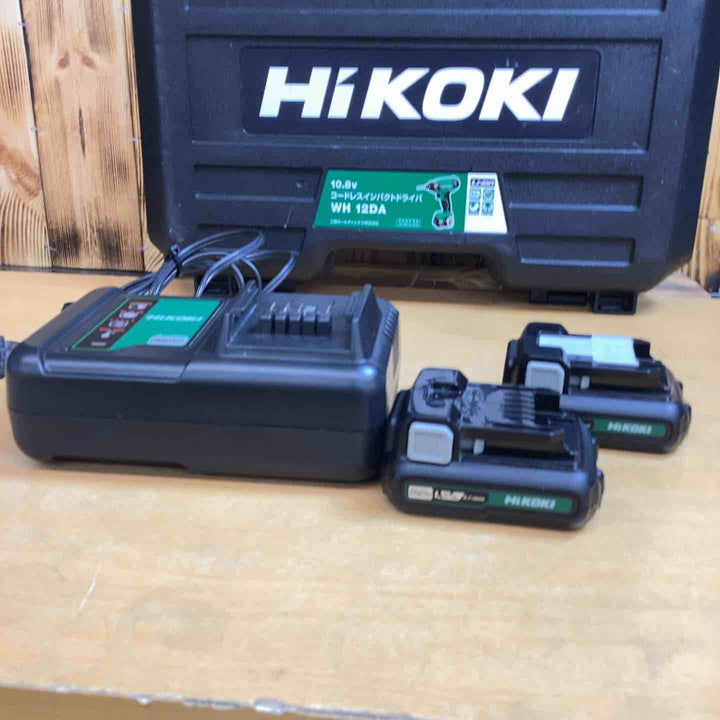 ★ハイコーキ(HIKOKI ※旧:日立工機) コードレスインパクトドライバー WH12DA(2ES)【越谷店】