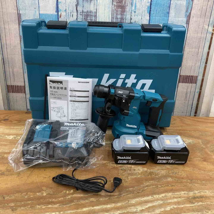 ★マキタ(makita) 18Vコードレスハンマドリル HR183DRGX【柏店】