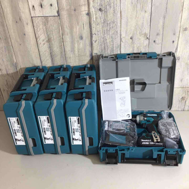 【未使用・サマーセール！】 マキタ makita コードレスインパクトレンチ TW300DRGX 4台セット 【桶川店】