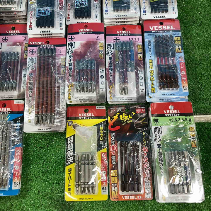 【未使用品(未開封)】インパクトビット 5本×100個 まとめ売り VESSEL ベッセル【岩槻店】
