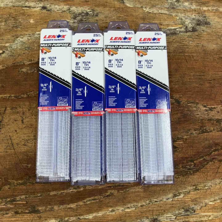 レノックス(LENOX) 200mm セーバーソーブレード 25枚入 20535B850R 4箱セット【柏店】