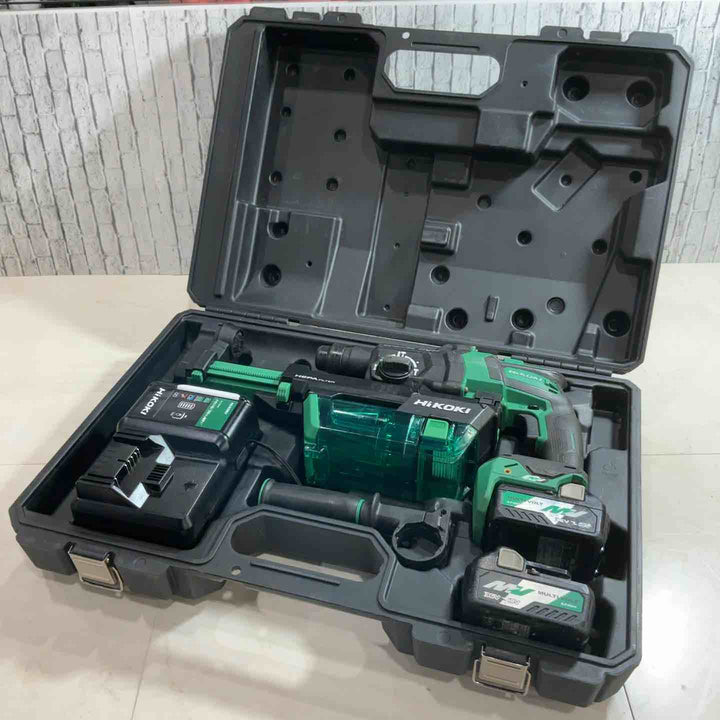 ★ハイコーキ(HIKOKI ※旧:日立工機) コードレスハンマドリル DH36DPF(2XP) 18V 動作確認済【川口店】