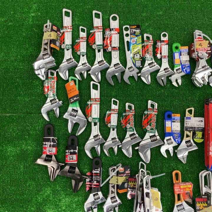 【まとめ売り】 モンキーレンチ43個まとめ(サイズ・メーカー混同) 【桶川店】