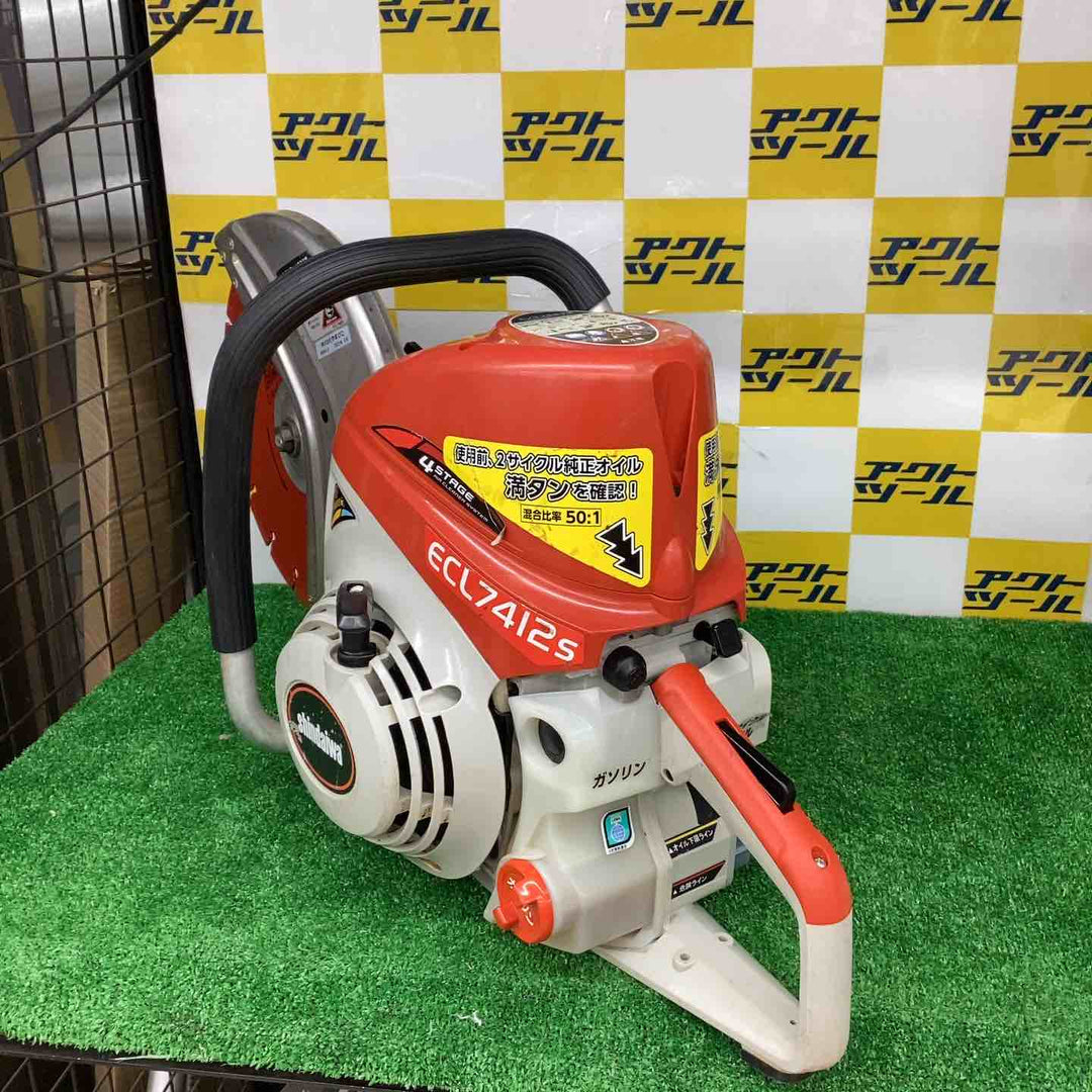 ◇新ダイワ(Shindaiwa) エンジンカッター スタンダードタイプ ECL7412S-CD【越谷店】