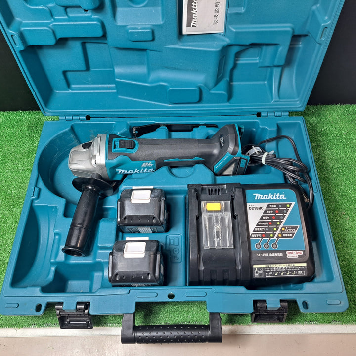 ★マキタ(makita) 100mmコードレスディスクグラインダ GA404DRGXN【岩槻店】