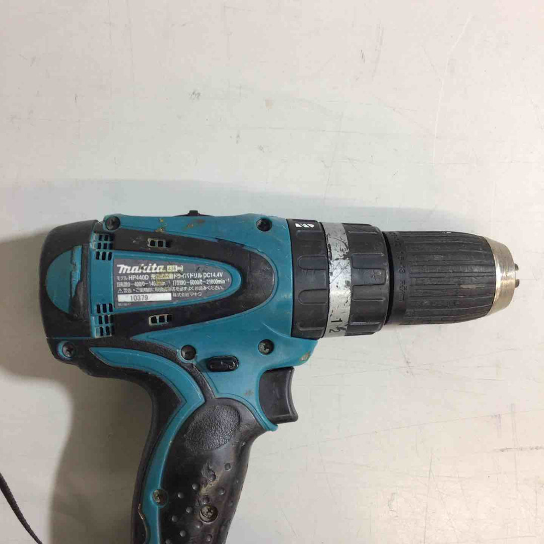 【中古品】〇マキタ(makita) コードレス震動ドリルドライバー 14.4V HP440DZ【戸田店】