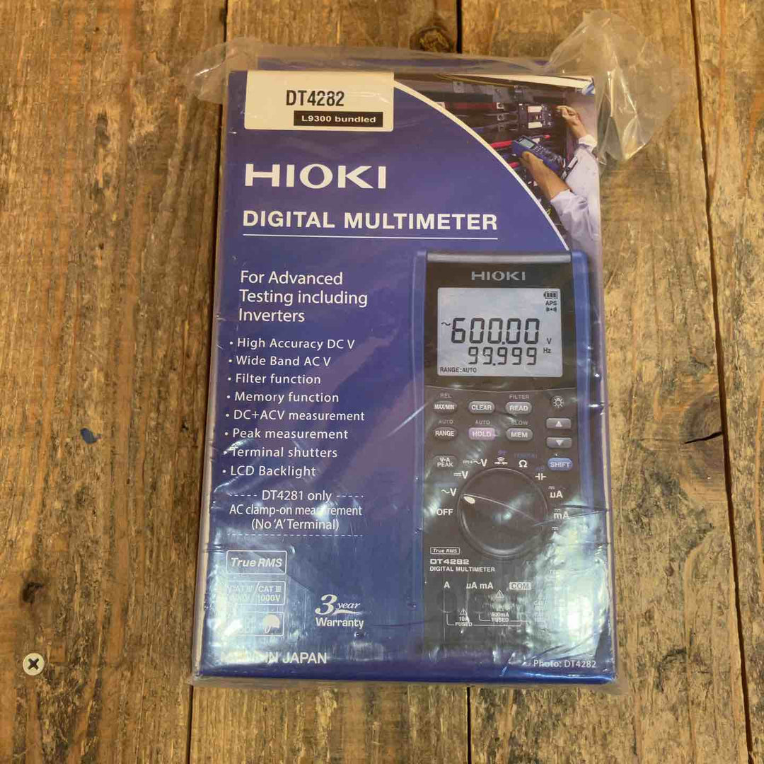【未使用品】日置電機(HIOKI) デジタルマルチメーター DT4282【所沢店】
