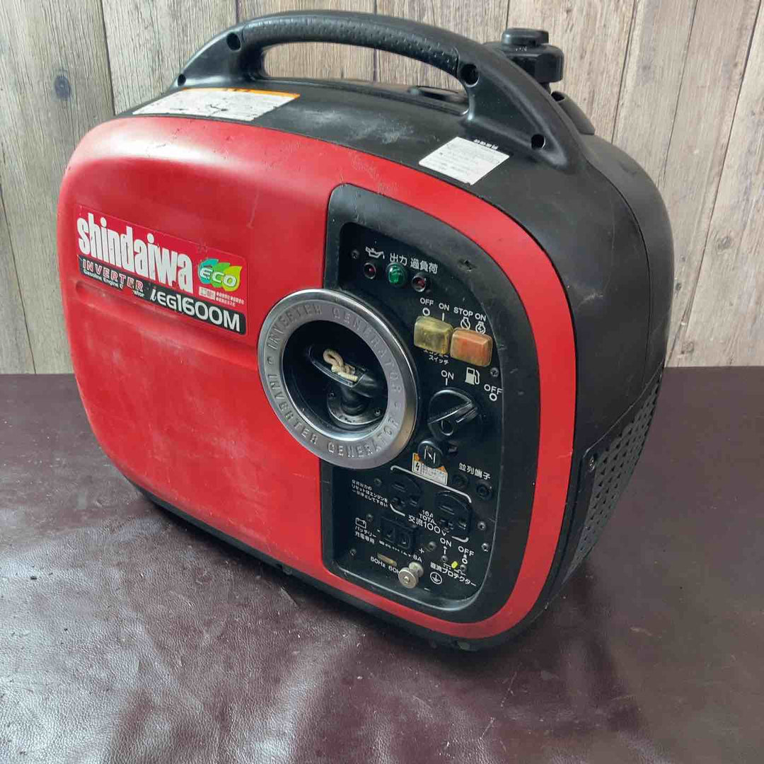 【中古品】☆新ダイワ(Shindaiwa) インバーター発電機 iEG1600M【東大和店】