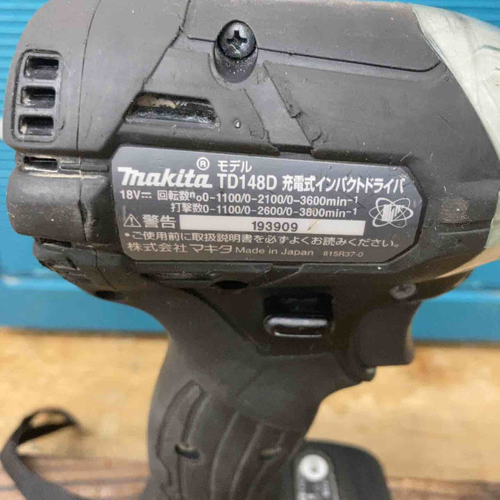 ★マキタ(makita) コードレスインパクトドライバー TD148DRFX【柏店】