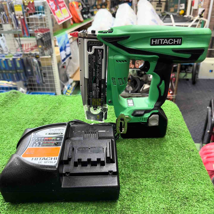 【中古】 日立 18V 45mm ピンネイラ NP18DSL(LSCK)  【桶川店】