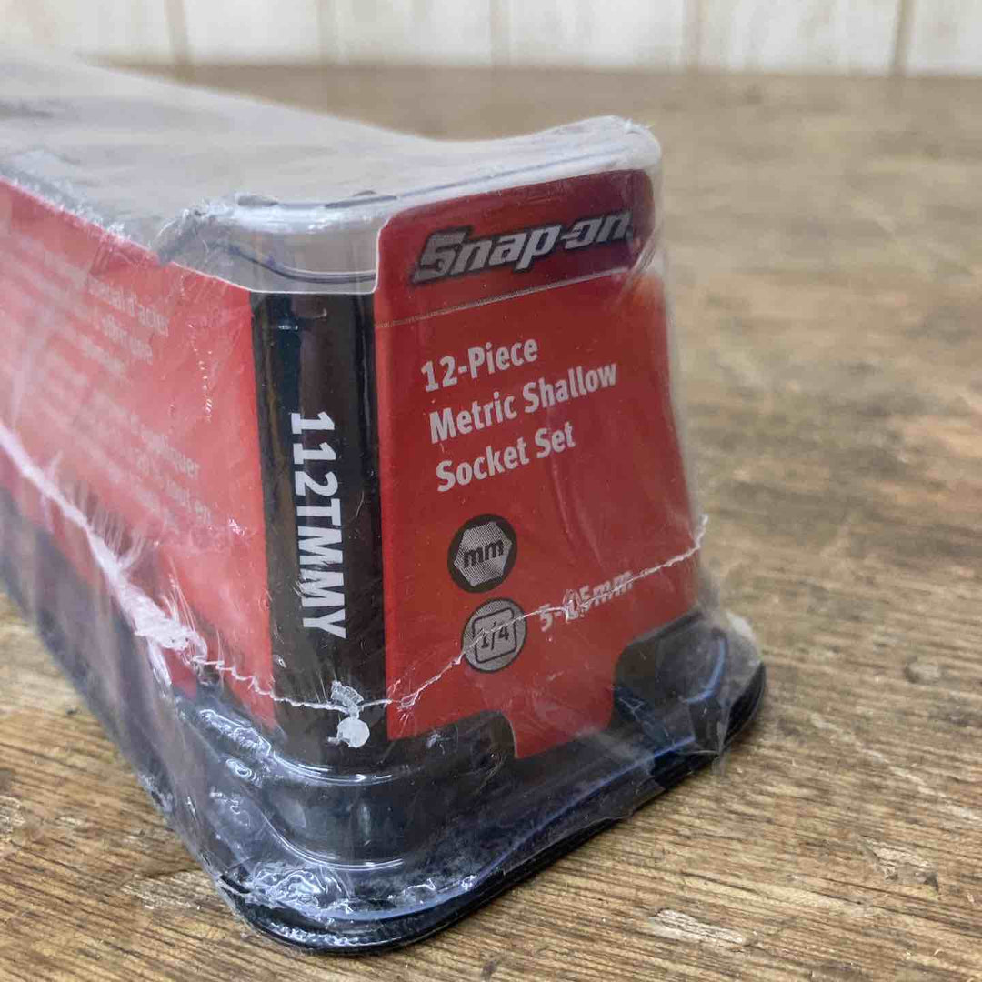 ★スナップオン(Snap-on) 1/4"シャローソケットセット 112TMMY【柏店】