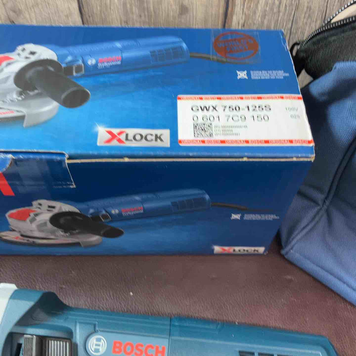 【未使用(店頭展示品)】☆ボッシュ(BOSCH) 125mmディスクグラインダー GWX750-125S【東大和店】