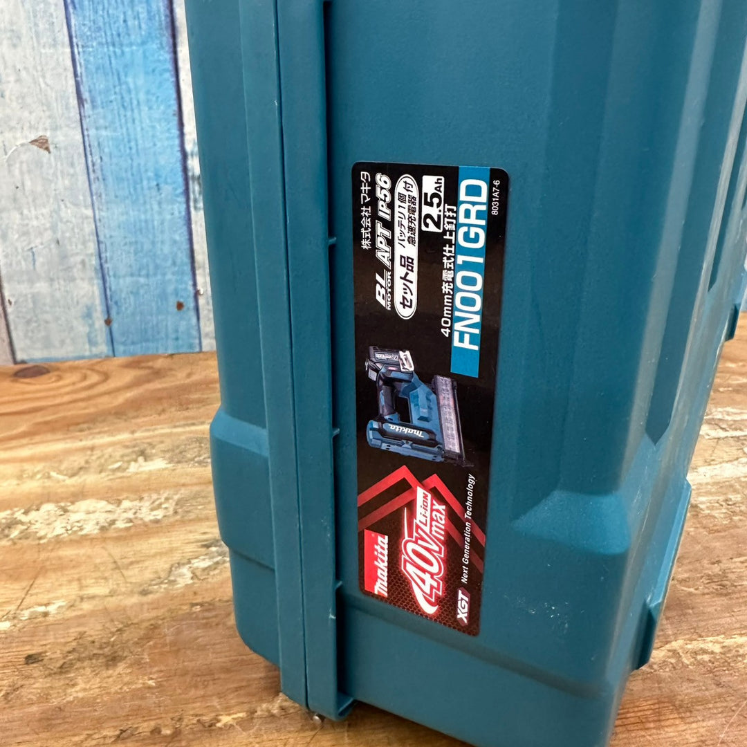 ★マキタ(makita) 40Vmaxコードレスフィニッシュネイラ FN001GZK 本体+ケース【柏店】