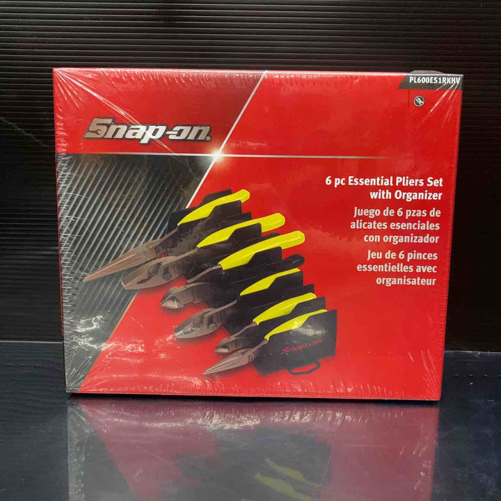 スナップオン(Snap-on)プライヤー6本セットPL600ES1RKHV　(グリップ黄色)【川越店】