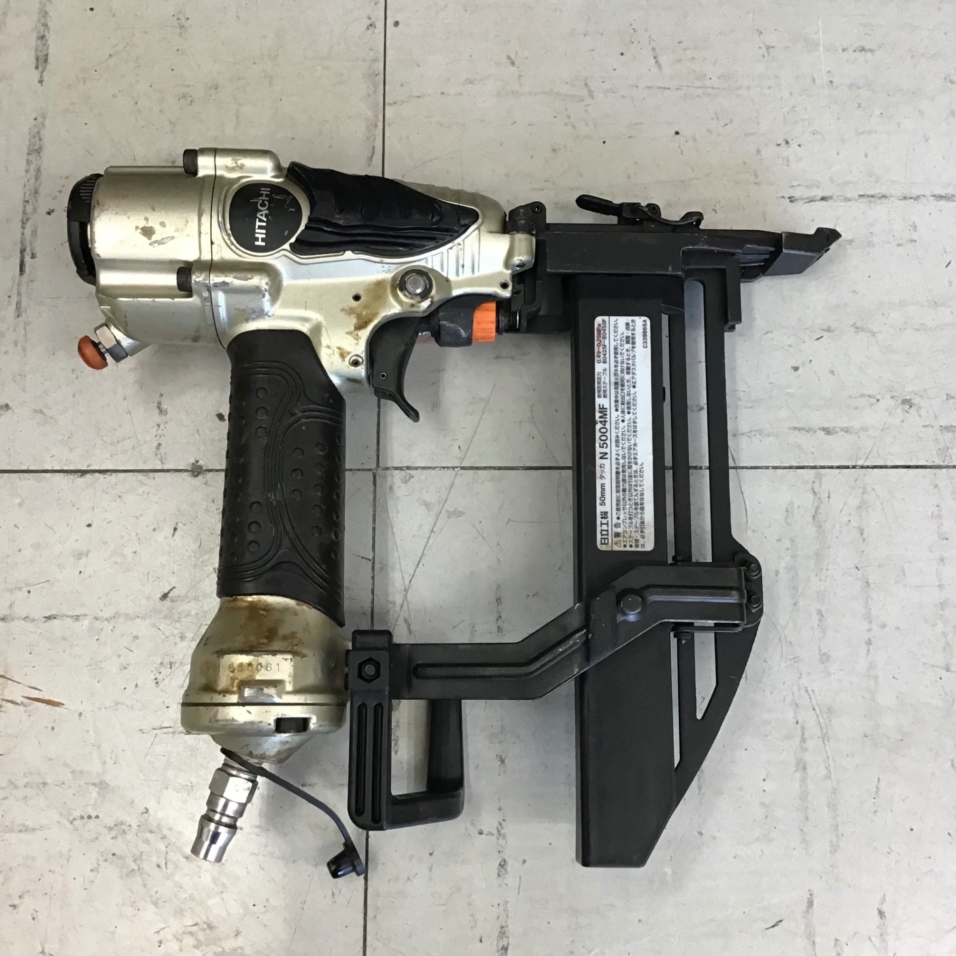HiKOKI 高圧フロア用タッカ N5004HMF 未使用☆日立 高圧フロア用タッカ 
