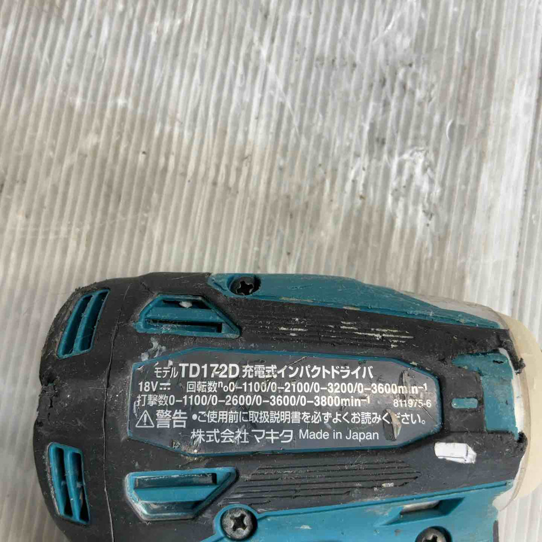★マキタ(makita) コードレスインパクトドライバー TD172DZ【草加店】