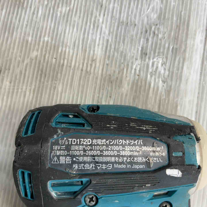 ★マキタ(makita) コードレスインパクトドライバー TD172DZ【草加店】