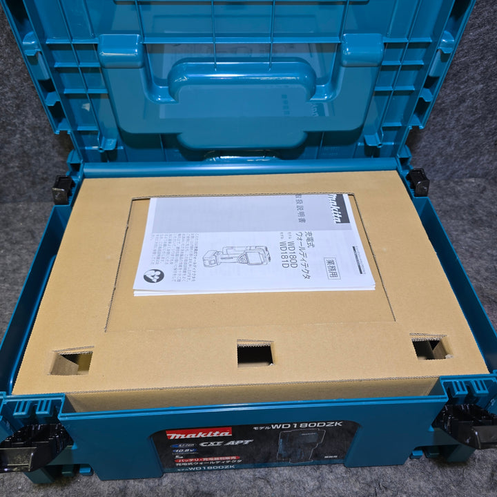 【未使用品】マキタ(makita) コードレスウォールディテクタ コンクリート探知機 WD180DZK【桶川店】