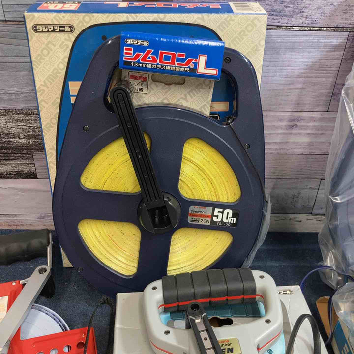 【未使用】巻き尺 コンベックスまとめ売り 合計29個 シムロン タジマ Tajima KDS メジャー 測定 巻尺 ※外装汚れあり【八潮店】