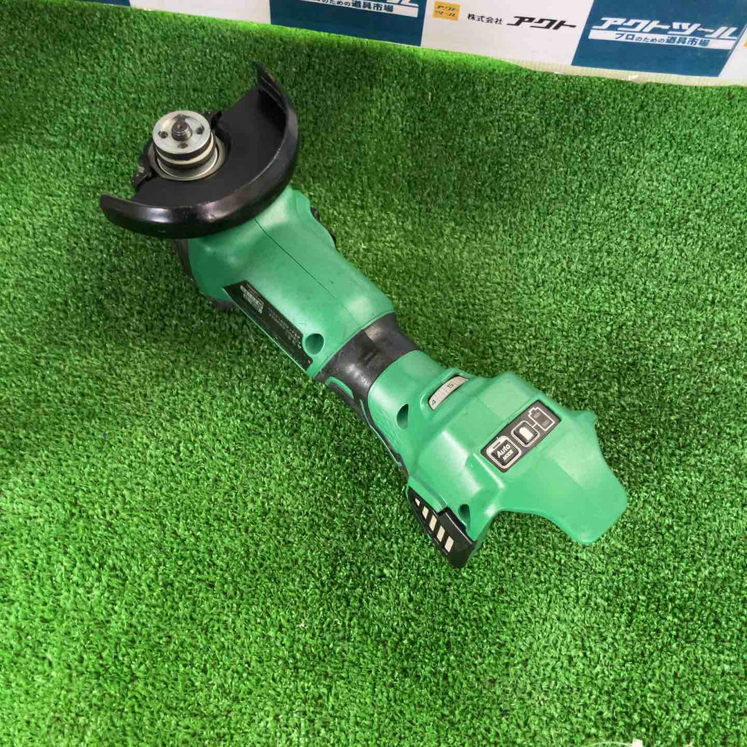 ◇ハイコーキ(HIKOKI ※旧:日立工機) コードレスディスクグラインダ G14DBVL(NN)グリーン 本体のみ【草加店】