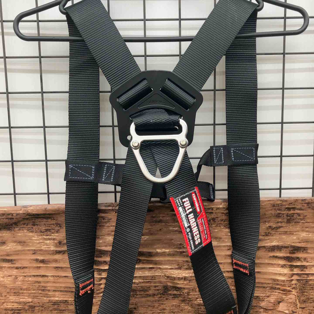 ◇ツヨロン(TSUYORON) 新規格 墜落制止用器具 ライトハーネス TH-510-OT-BLK-M-BX【川越店】