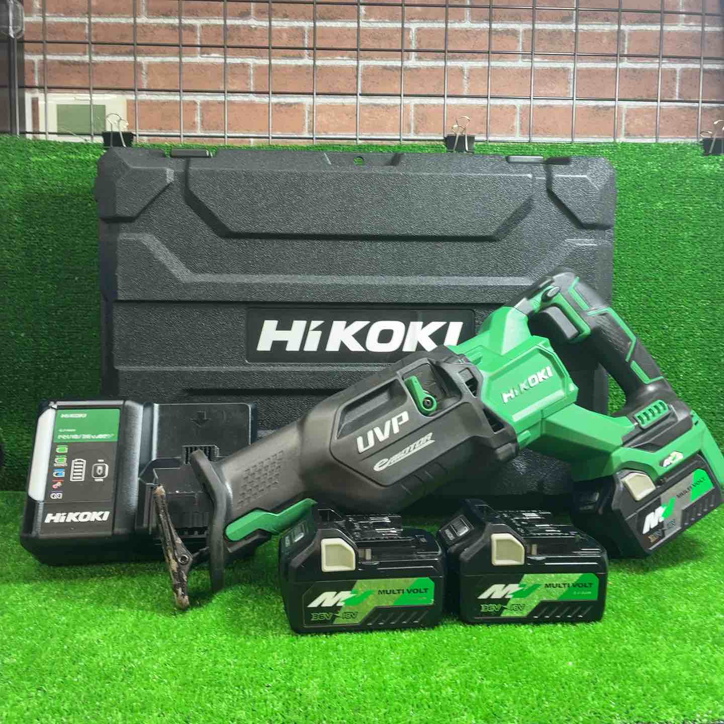 【中古】ハイコーキ HiKOKI CR36DA コードレスセーバーソー 130mm 本体のみ【ハンズクラフト佐賀】 コードレスセーバソー：CR36DA