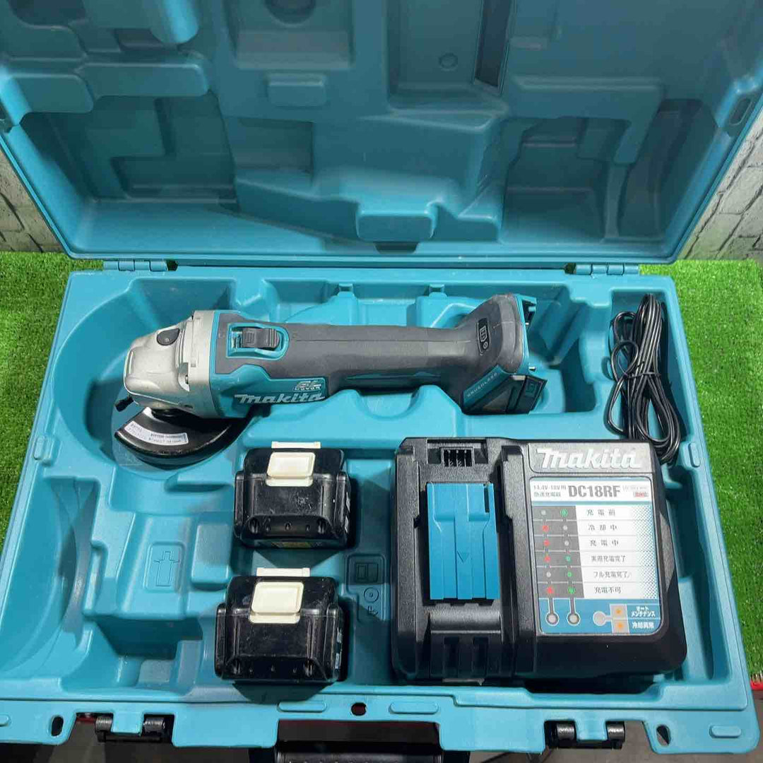 ★マキタ(makita) 18V 100mmコードレスディスクグラインダ GA404DRGXN【川口店】