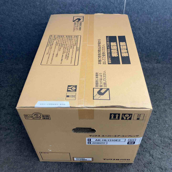 ＜特価＞★マックス(MAX) 高圧常圧兼用エアコンプレッサー AK-HL1310E2_レッド【鴻巣店】