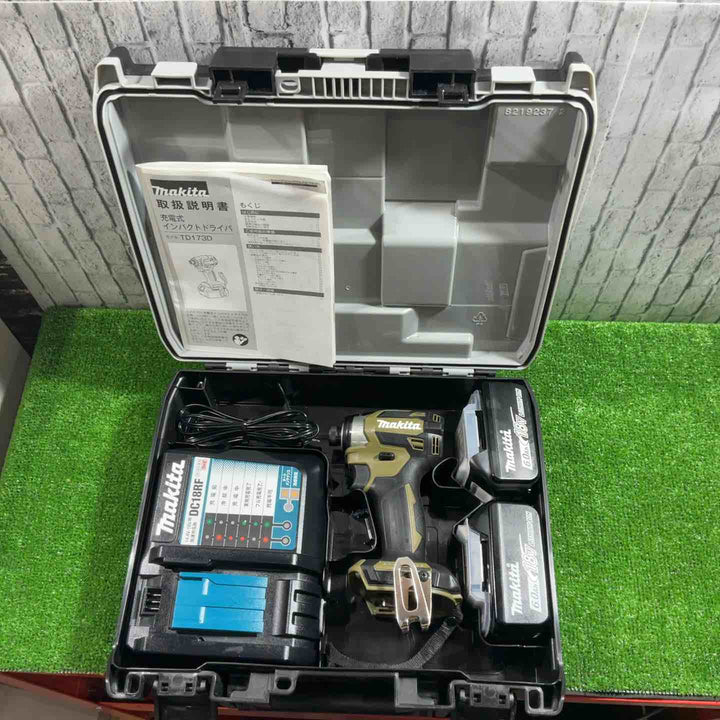 ★マキタ(makita) コードレスインパクトドライバー TD173DRGXO【川口店】