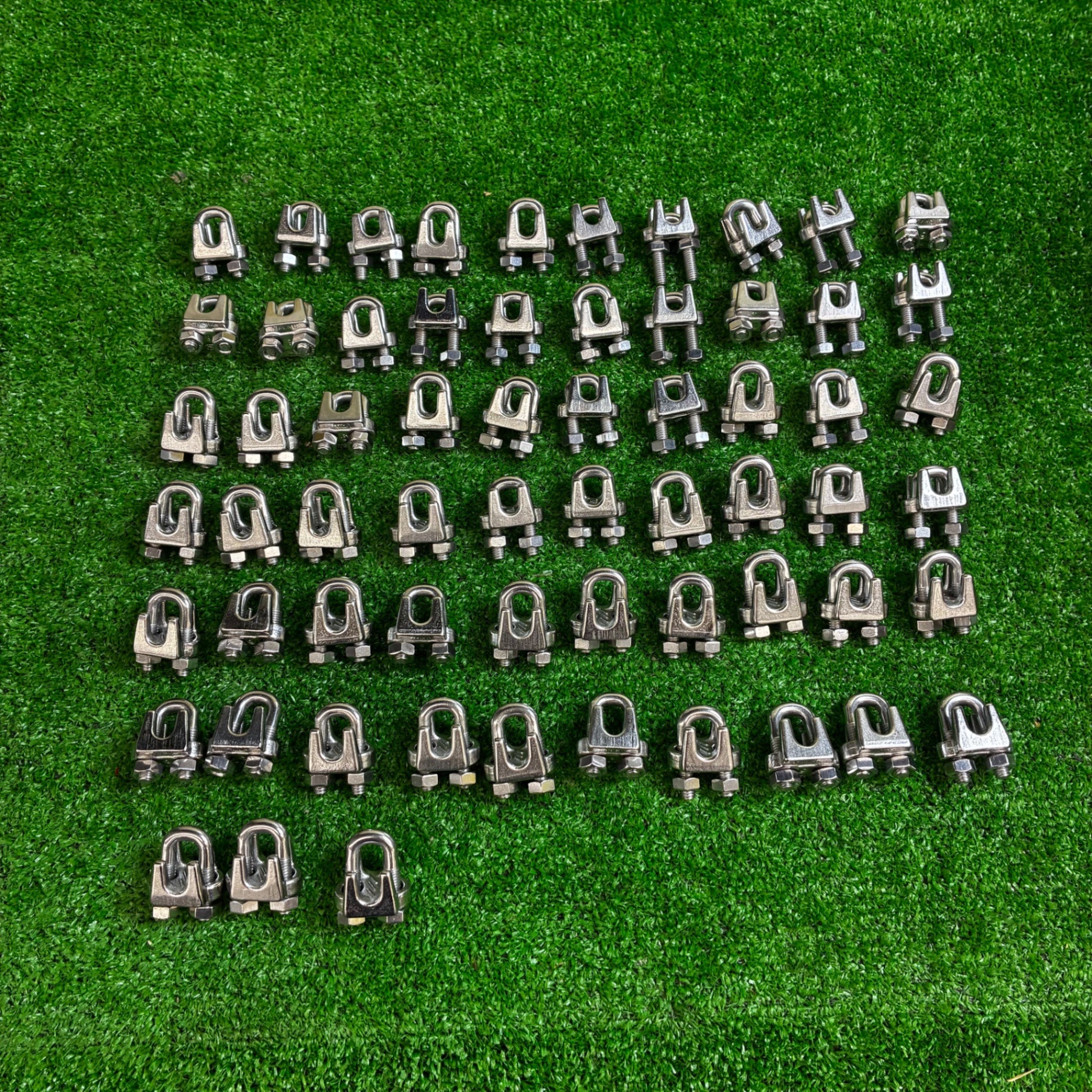 ステンレス ワイヤークリップ 6mm 63個 まとめ販売！【越谷店