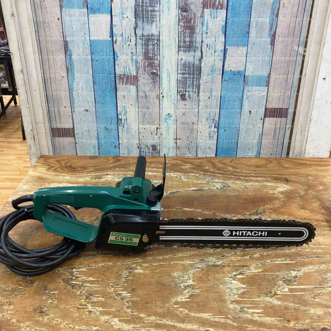 ◇HiKOKI(旧日立工機) 電気チェンソー CS-35【柏店】