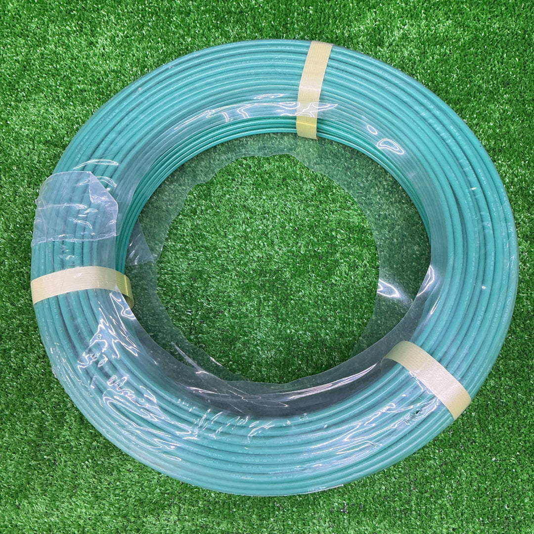 【未使用品】SFCC株式会社 IV線 5.5SQ 緑 100m巻 600V ビニル絶縁電線【電材館越谷店】