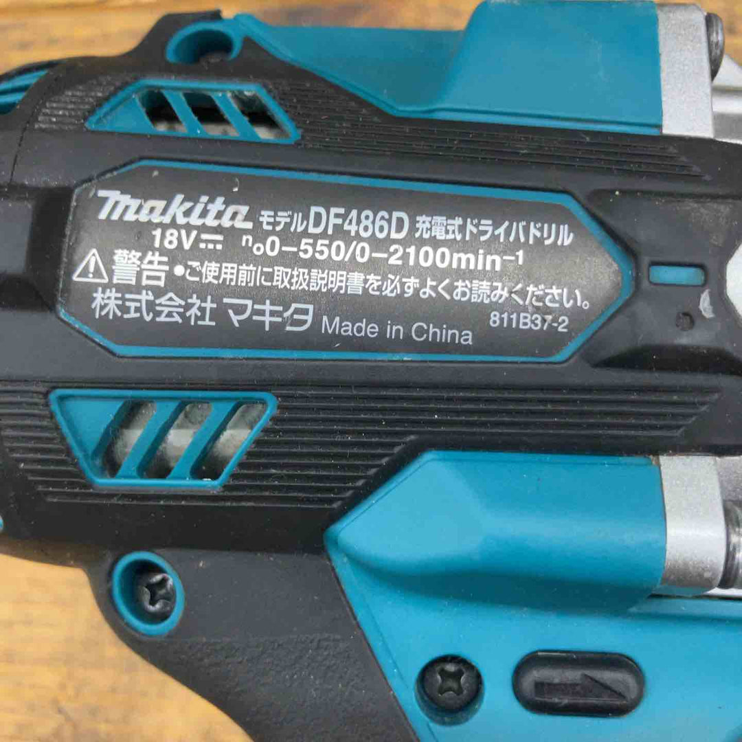 【中古品】マキタ(makita) コードレスドリルドライバー DF486DZ【所沢店】
