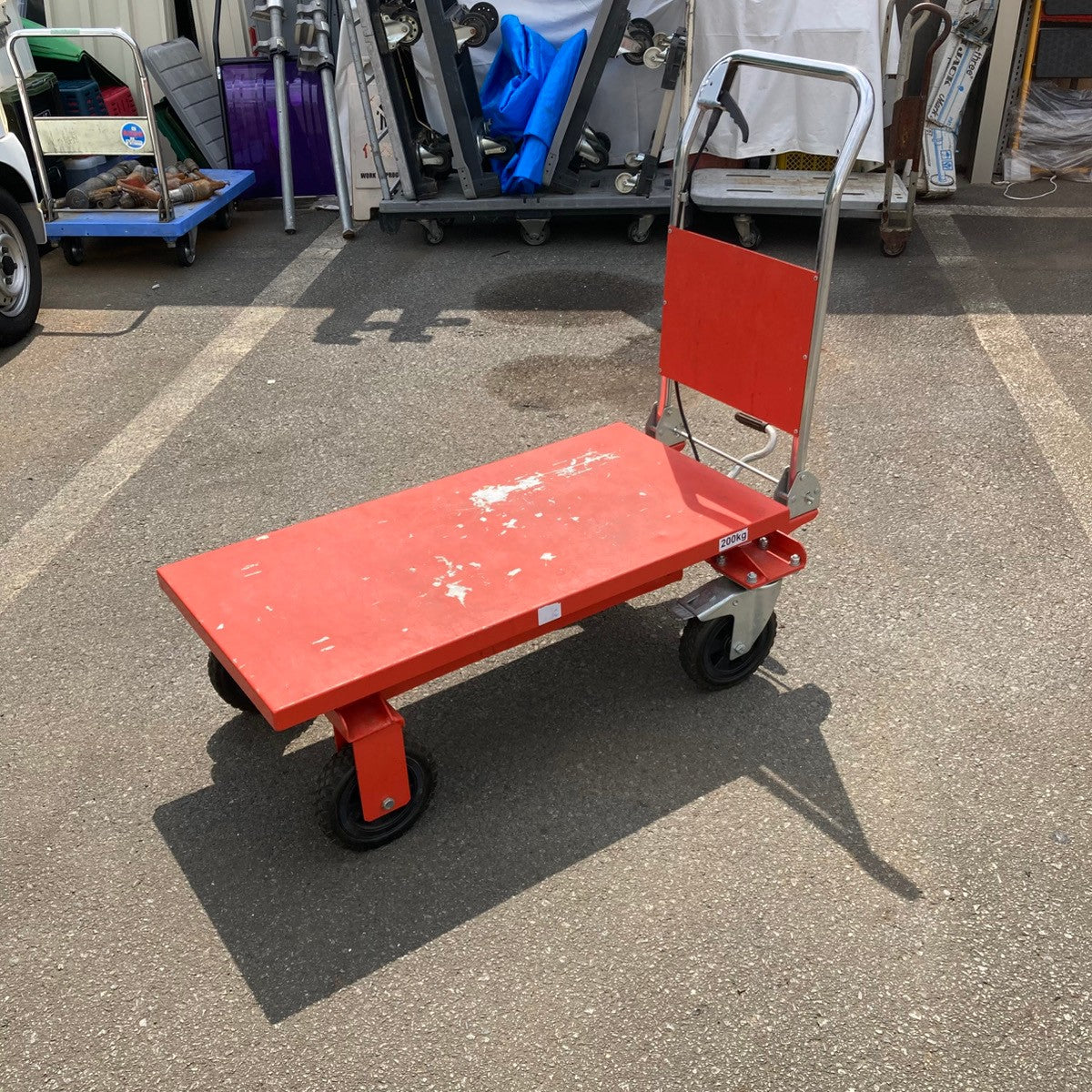 和コーポレーション KT-200LB 200Kg大車輪(200φ)タイプ (KT200LB)