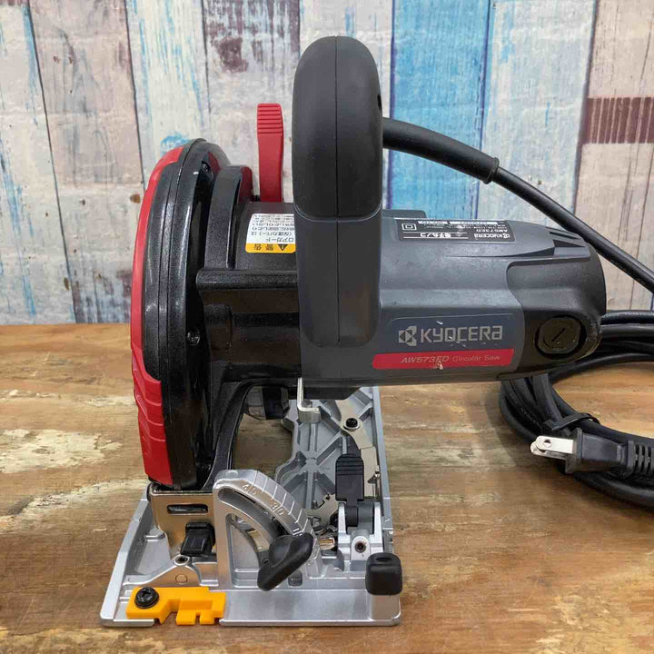 〇京セラ(Kyocera) 旧リョービ プロ用 147mm電子丸ノコ AW573ED 611050A 【柏店】