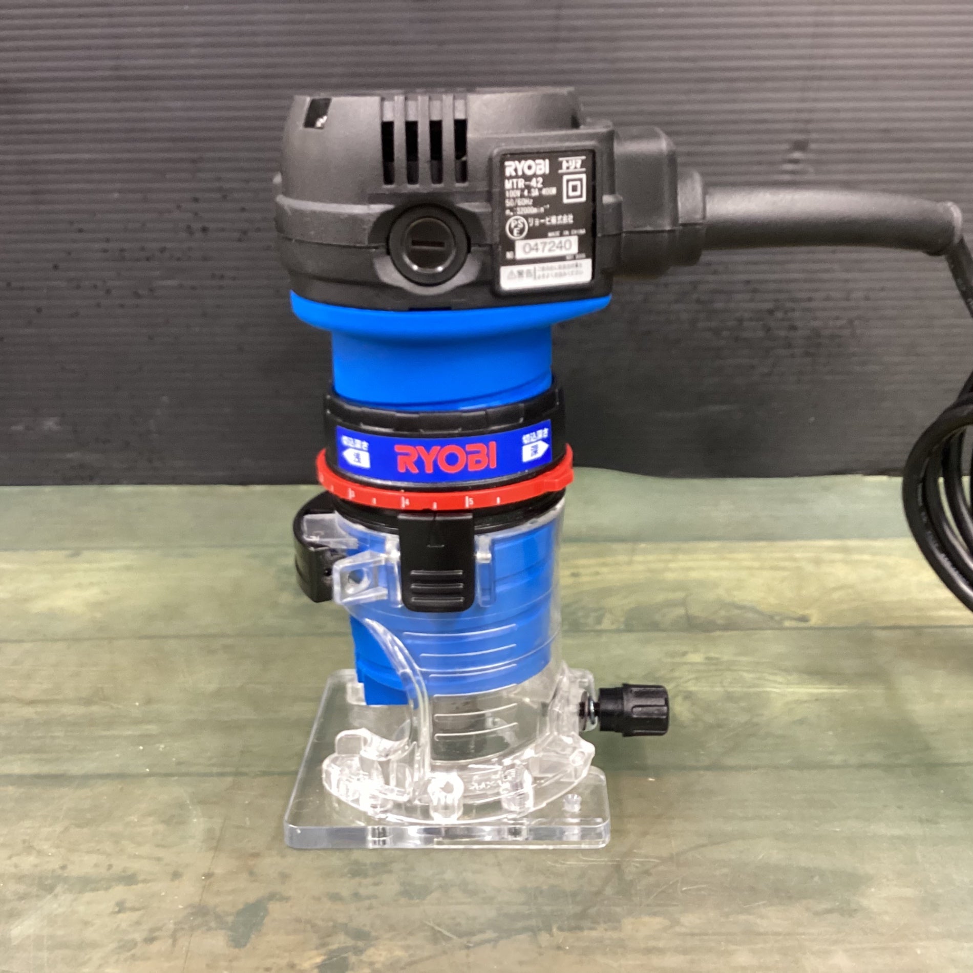 【YOSSY106 】RYOBI トリマ　MTR-41 YOSSY106 RYOBI トリマ MTR-41 RYOBI リョービ トリマ MTR-41