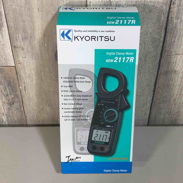 ▼KYORITSU 交流電流測定用クランプメーター KEW2117R【戸田店】