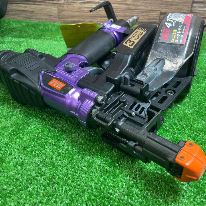 マックス(MAX) 高圧エアネジ打ち機 HV-R41G5-M 限定色メタリックパープル【桶川店】