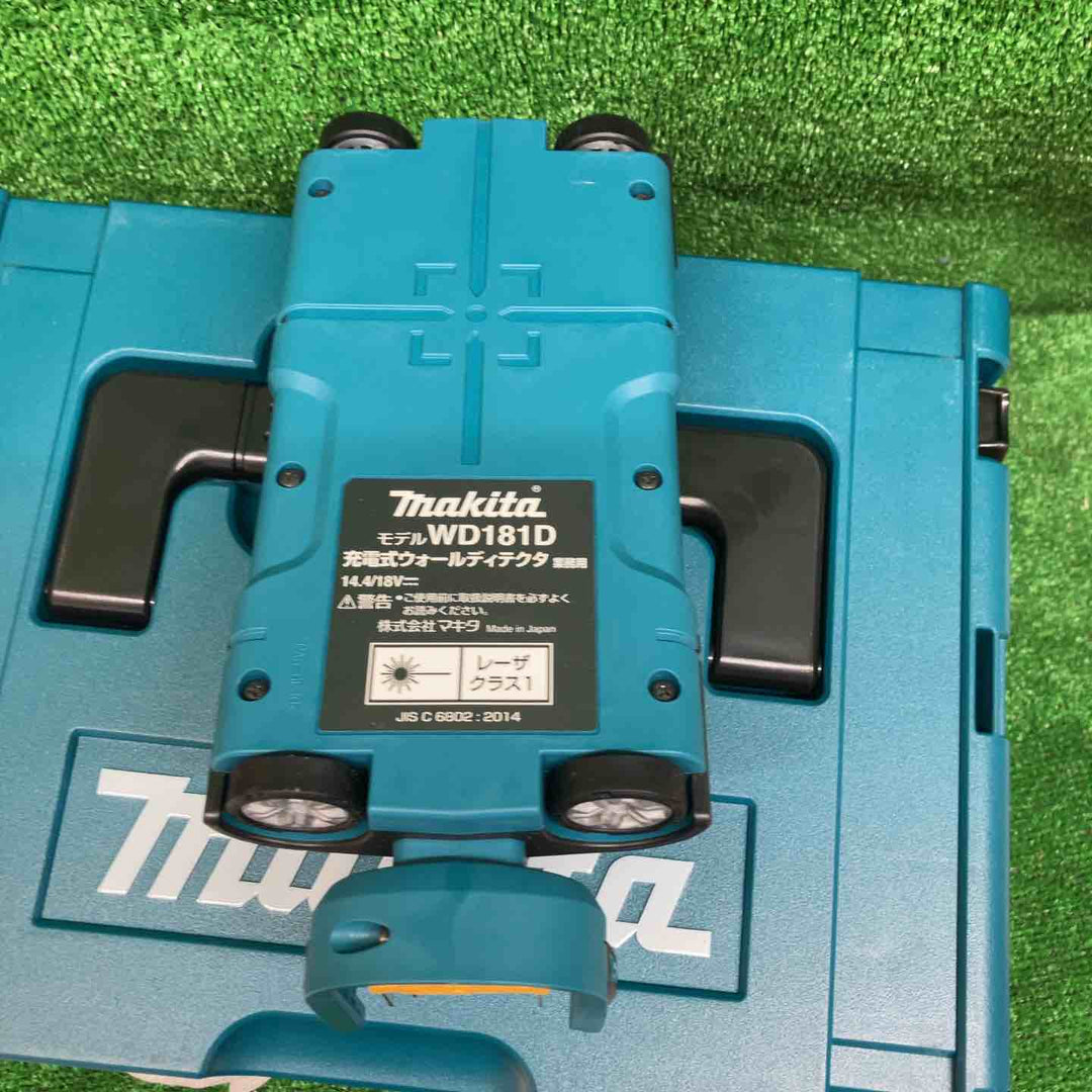【未使用品(店頭展示品)】マキタ(makita) コードレスウォールディテクタ コンクリート探知機 WD181DZK【川越店】